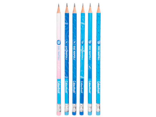 Set 6 matite SSC Napoli