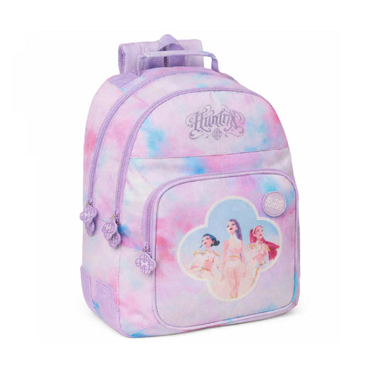 Zaino Scuola Elementare K-Pop Demon Hunters Energy Rainbow Safta – Zaino Ergonomico, Leggero e Resistente per Bambini e Bambine