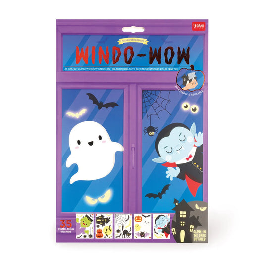 Set 35 Adesivi Elettrostatici per Finestra - Windo-Wow - Legami