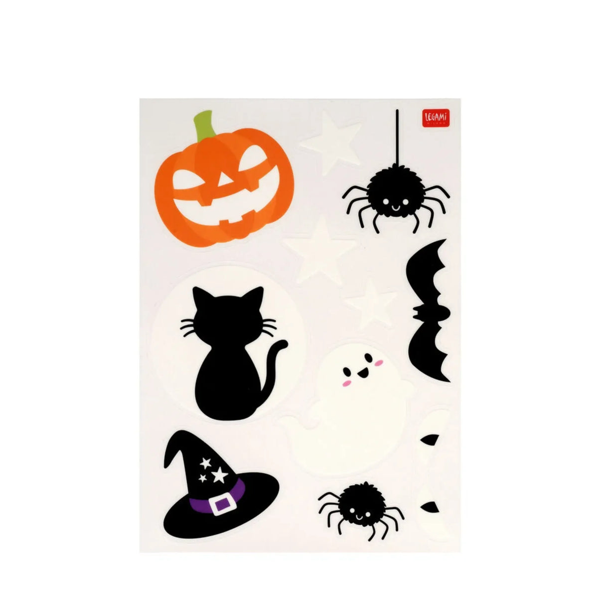 Set 40 Adesivi Elettrostatici Halloween per Finestre Legami – Windo-Wow