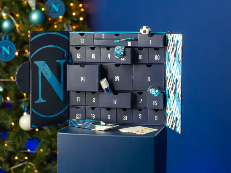 Calendario dell’Avvento 2025 SSC Napoli colourbook
