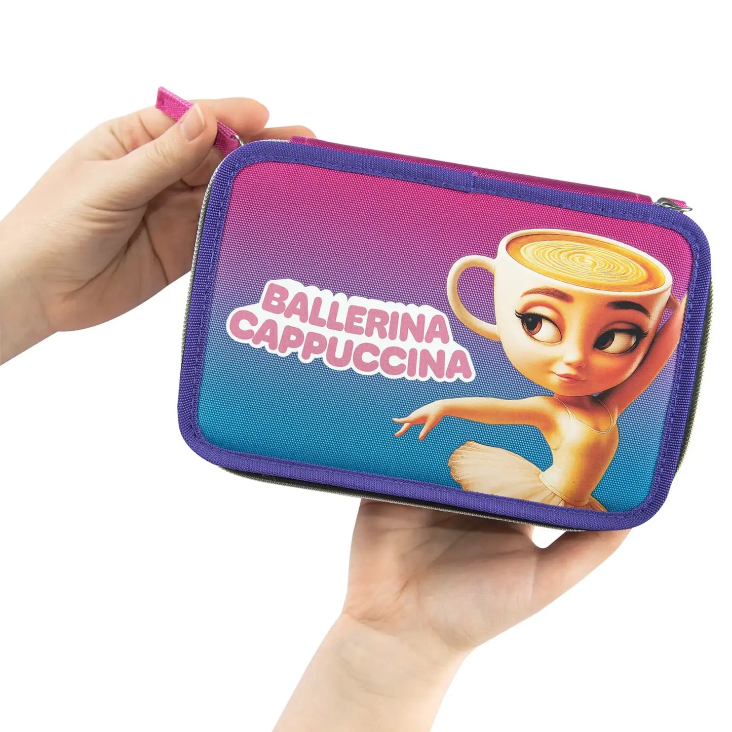 Astuccio Ballerina Cappuccina Brainrot 3 Zip | Corredo Completo Scuola Skifidol Ufficiale