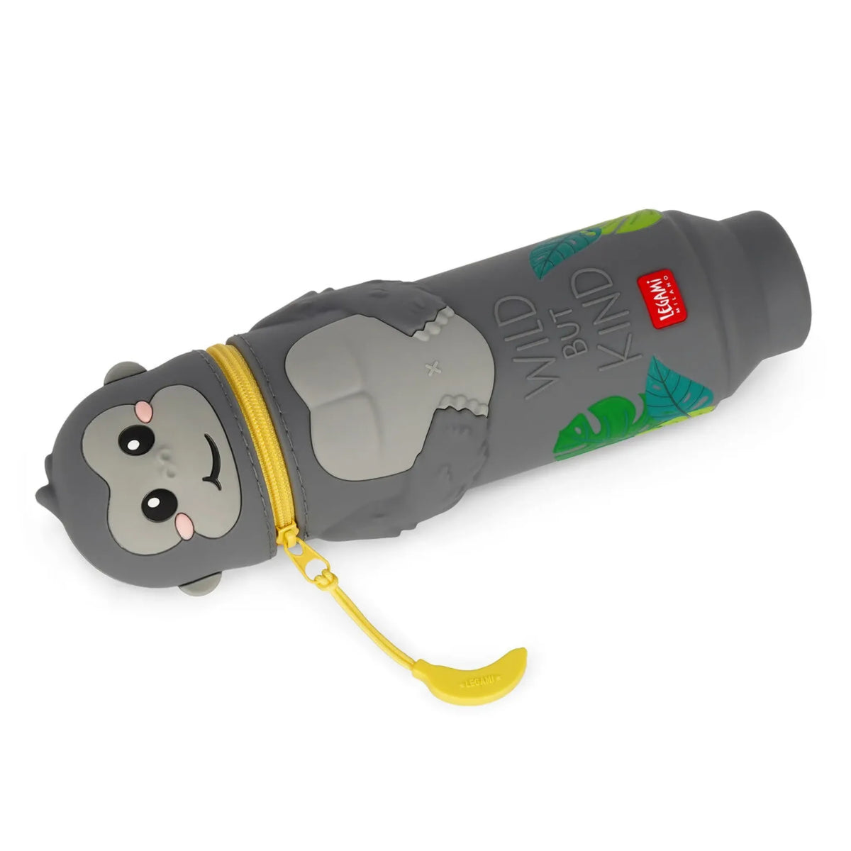 Astuccio 2-in-1 Gorilla Legami Kawaii in Silicone – Wild but Kind