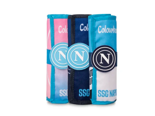 Astuccio portapastelli a rotolo SSC Napoli – 24 pastelli