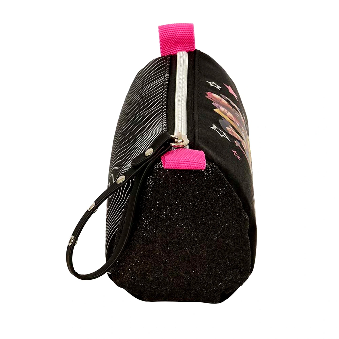 Astuccio Singolo K-Pop Demon Hunters Energy Huntrix con Lati Glitter e Borchie Safta