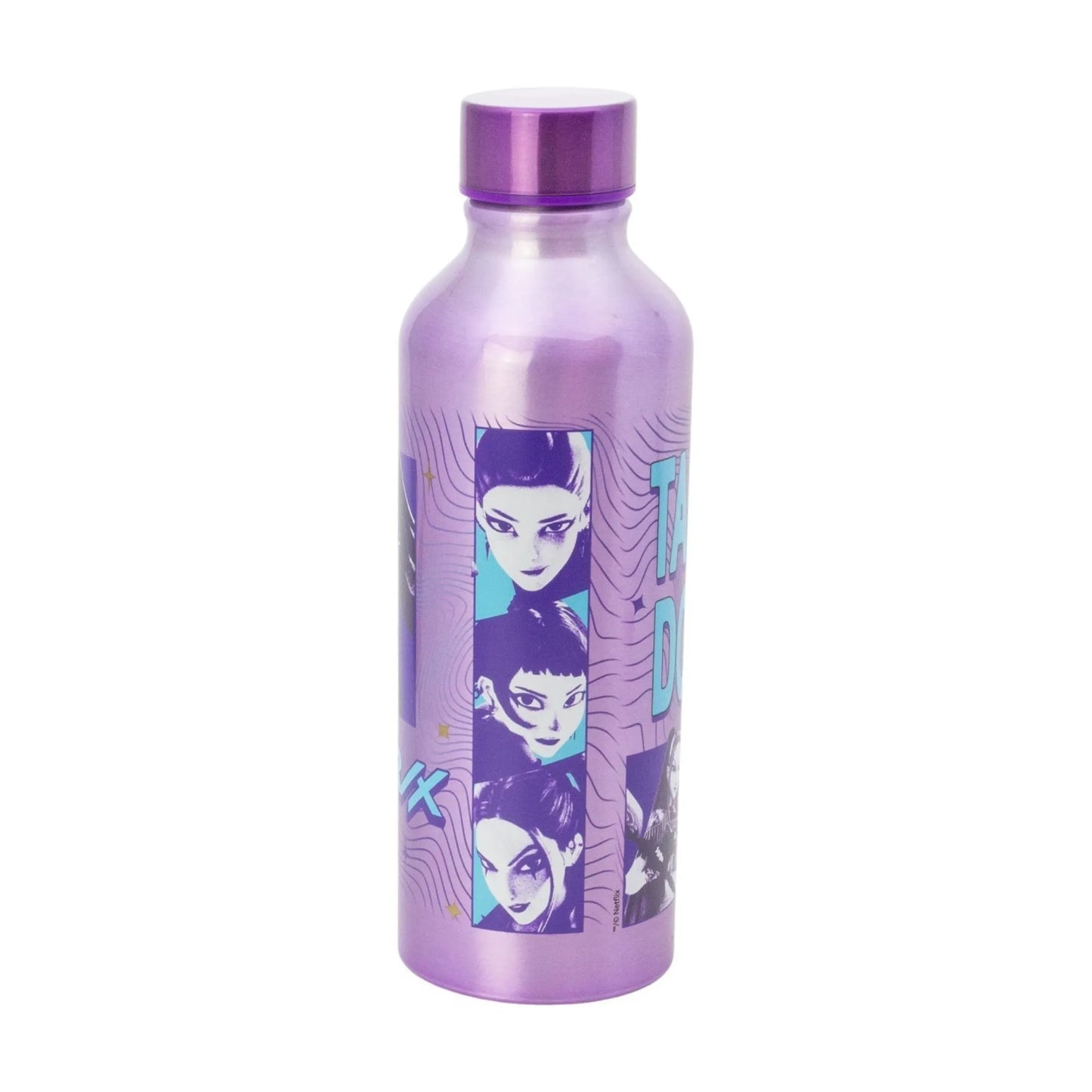 Borraccia K-Pop Demon Hunters Alluminio 740 ml BPA Free Sport Scuola