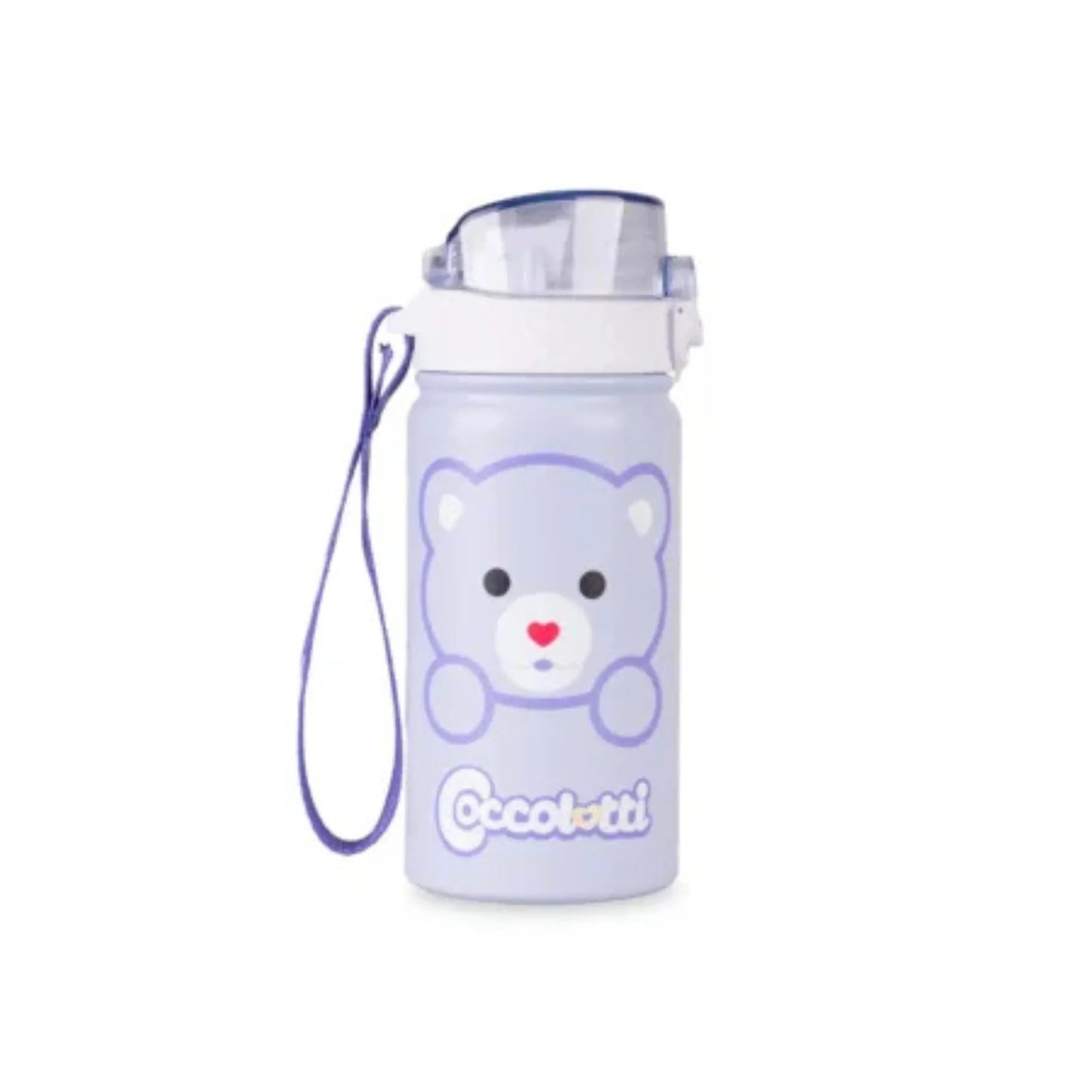 Borraccia Termica 400ml Coccolotti Colourbook – Acciaio Inox Doppia Parete – Beccuccio in Silicone – Mantiene Caldo/Freddo 12 Ore – Licenza Ufficiale Giochi Preziosi – 6 Varianti Disponibili