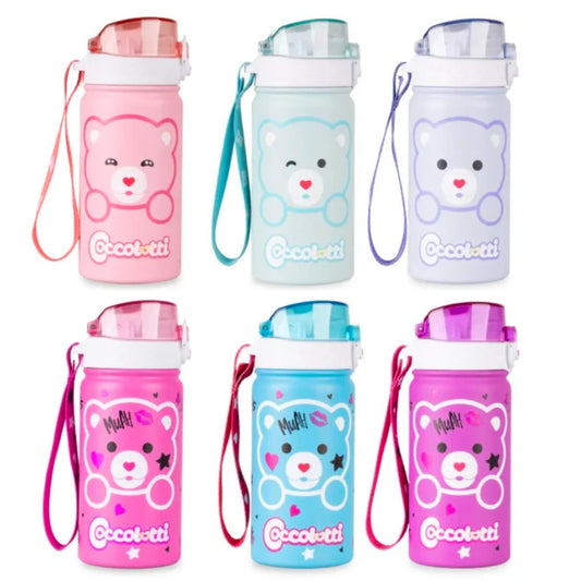 Borraccia Termica 400ml Coccolotti Colourbook – Acciaio Inox Doppia Parete – Beccuccio in Silicone – Mantiene Caldo/Freddo 12 Ore – Licenza Ufficiale Giochi Preziosi – 6 Varianti Disponibili