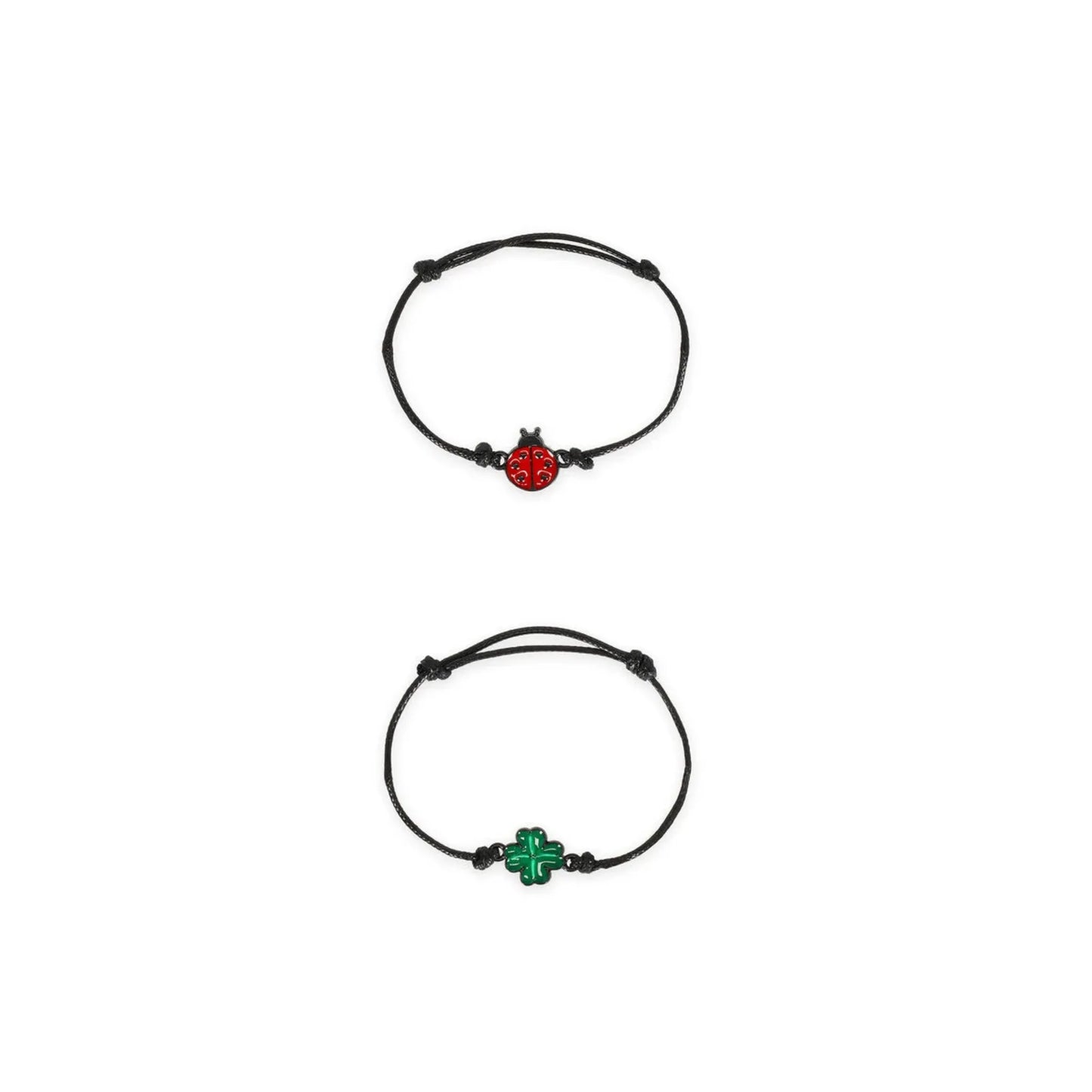 Braccialetti Legami Ladybug Set 2 Bracciali Better Together Regolabili Amicizia