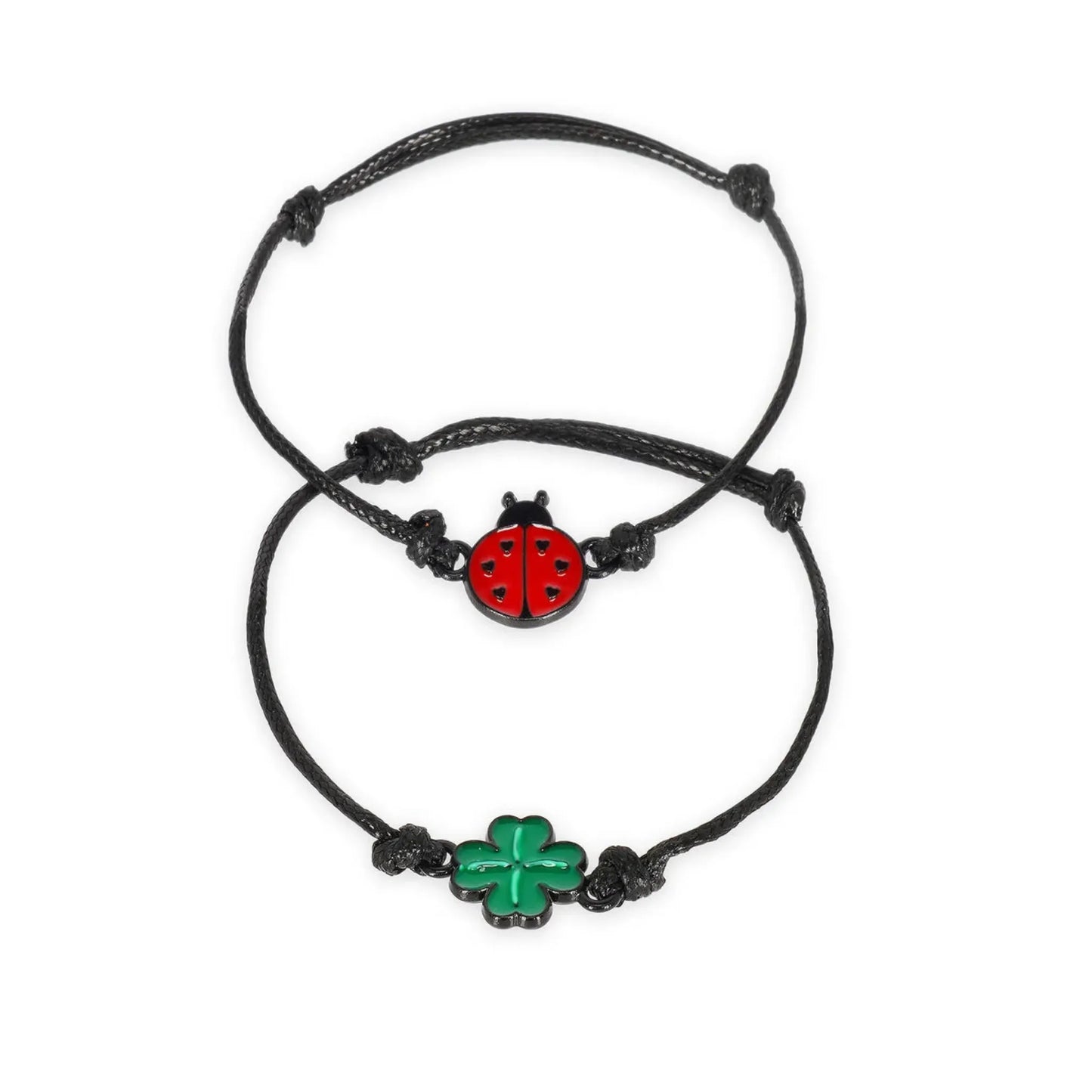 Braccialetti Legami Ladybug Set 2 Bracciali Better Together Regolabili Amicizia