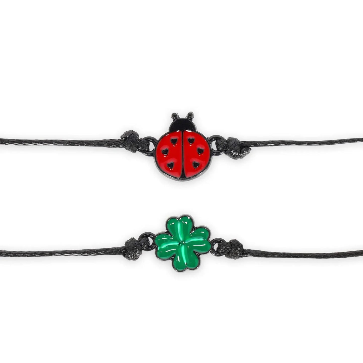 Braccialetti Legami Ladybug Set 2 Bracciali Better Together Regolabili Amicizia