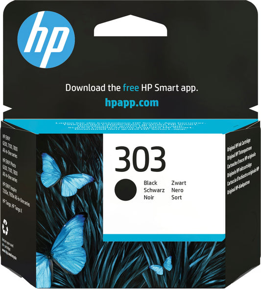 Cartuccia di inchiostro nero originale HP 303