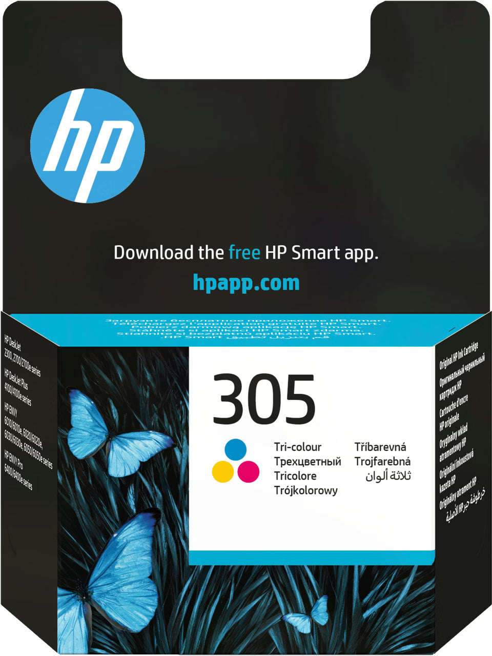 Cartuccia di inchiostro tricromia originale HP 305