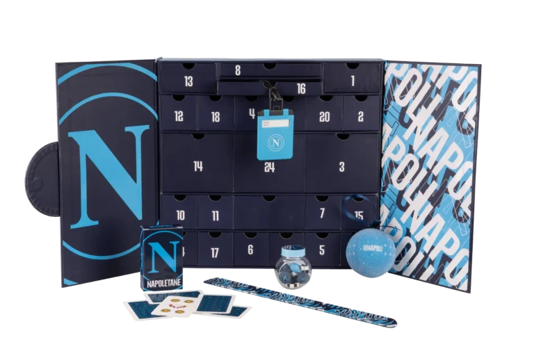 Calendario dell’Avvento 2025 SSC Napoli colourbook