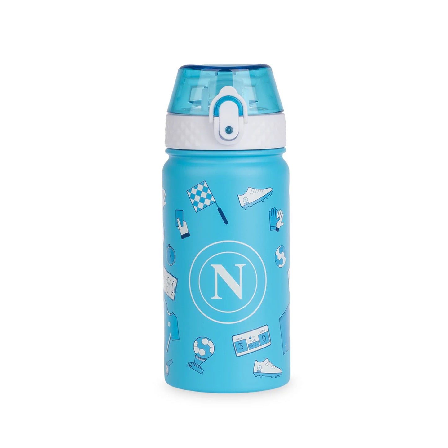Borraccia Termica Bambini SSC Napoli Kids 400ml con Cannuccia Antigoccia