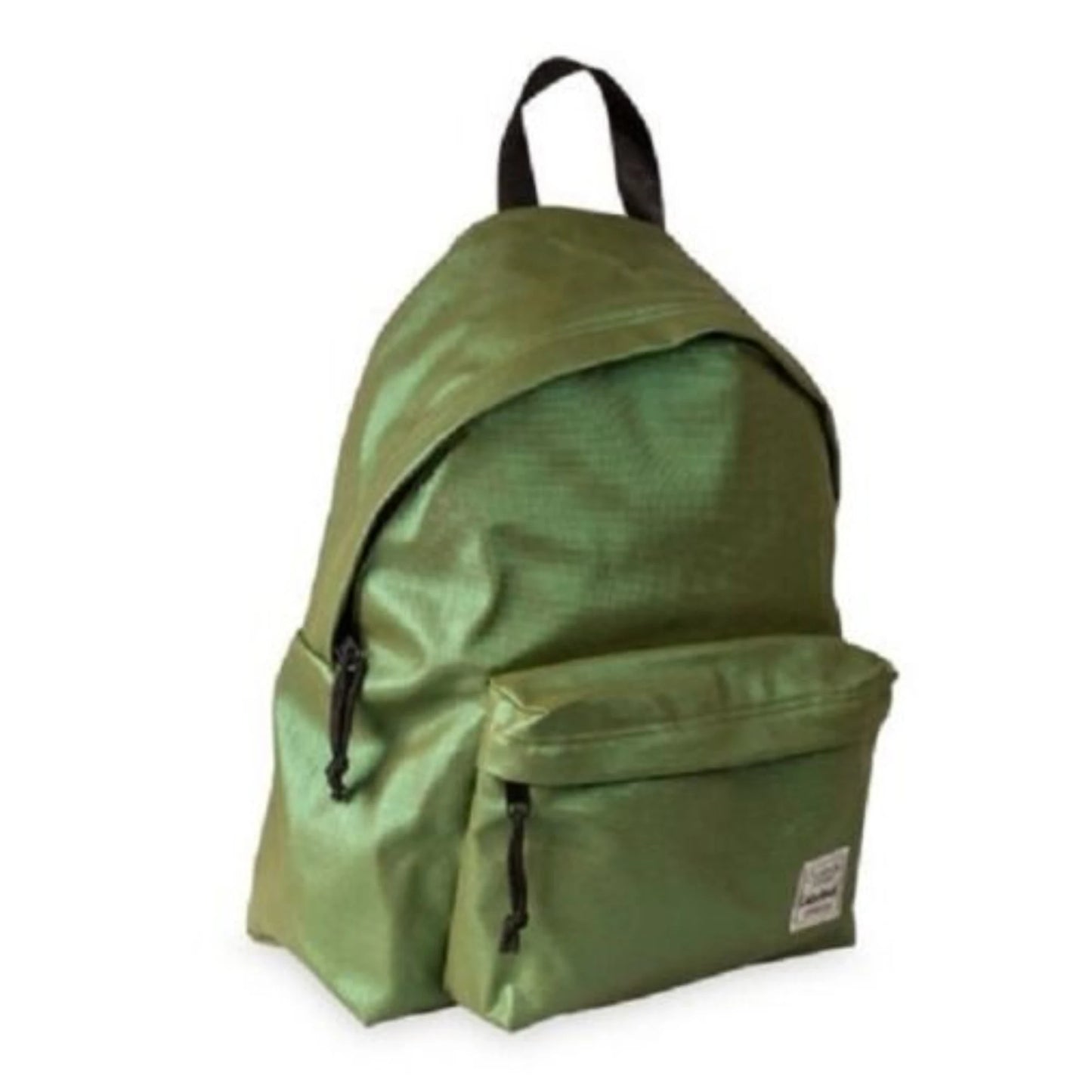 Zaino Shine Colourbook Verde Forest — Tessuto Metallizzato 2 Zip