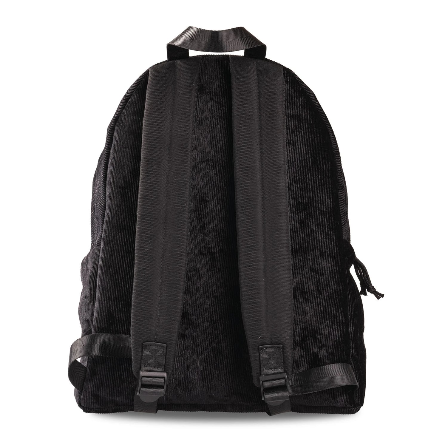 Zaino Tondo Americano Colourbook Elegance Velar Nero — Velluto a Coste Corduroy 23L 41×31×16cm