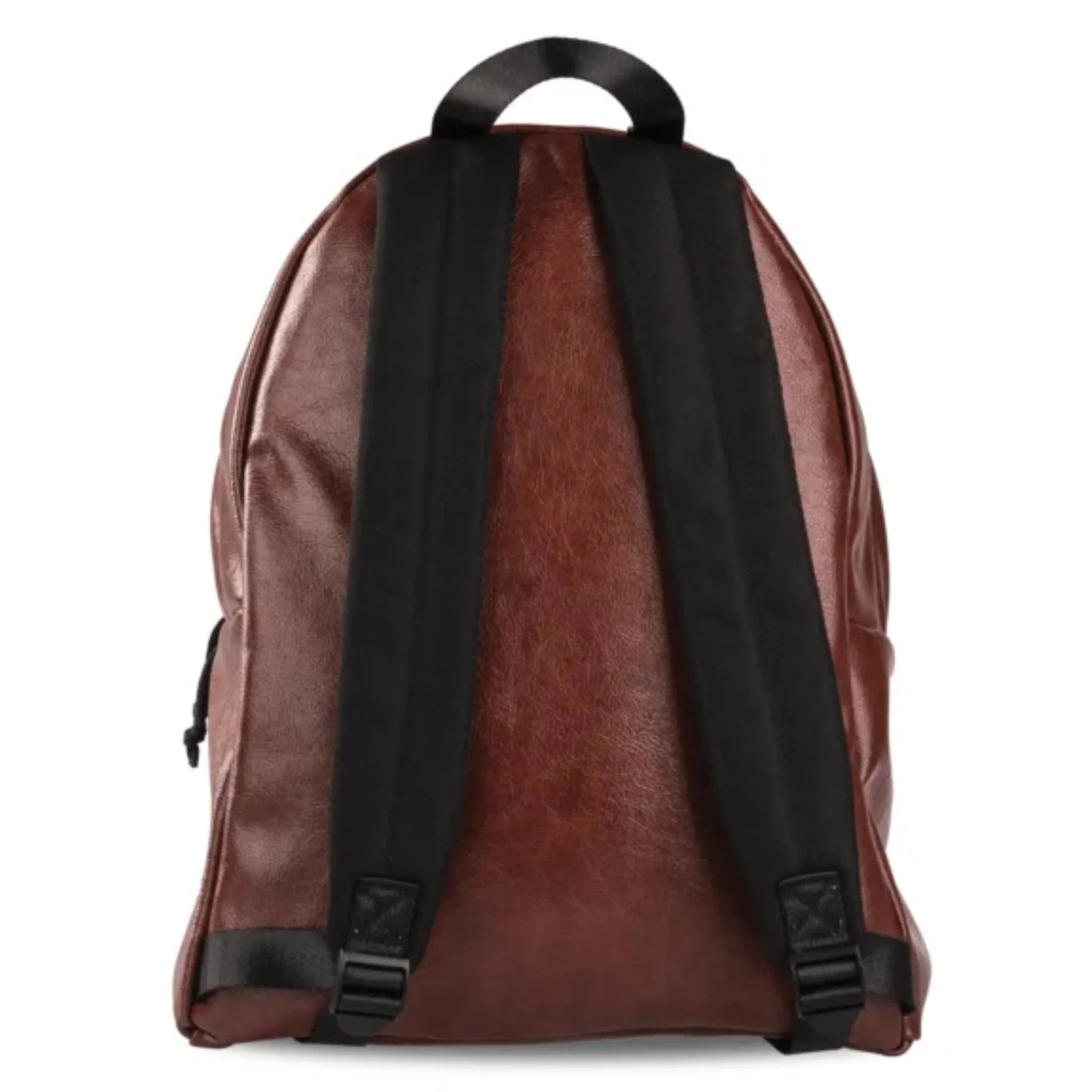 Zaino Colourbook Elite Ikona Brown Cuoio 23L — Similpelle Lucida Spallacci Imbottiti Garanzia 4 Anni