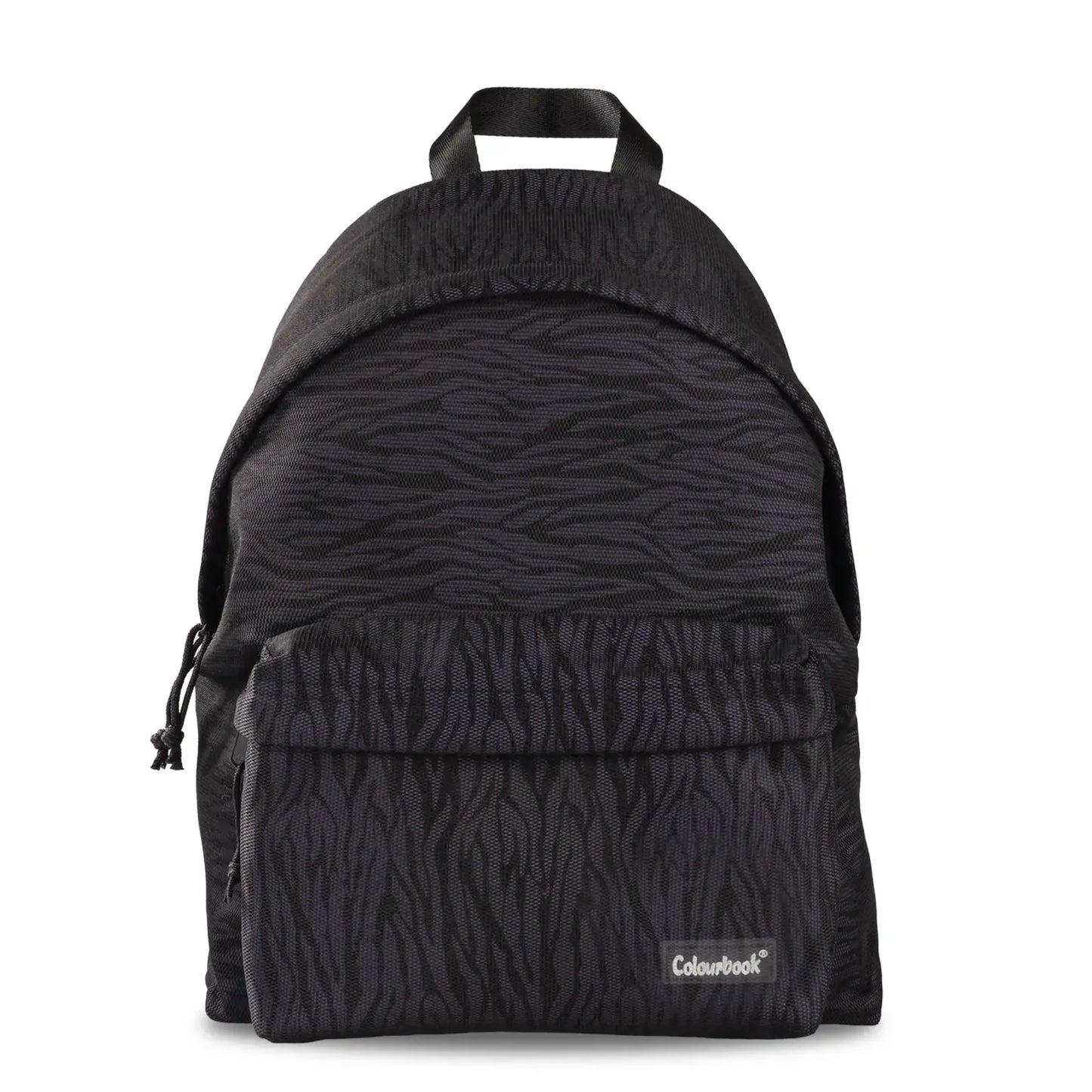 Zaino Tondo Americano Colourbook Elite Lùmina Nero — Tessuto Rifrangente 23L Schienale Imbottito 41×31×16cm