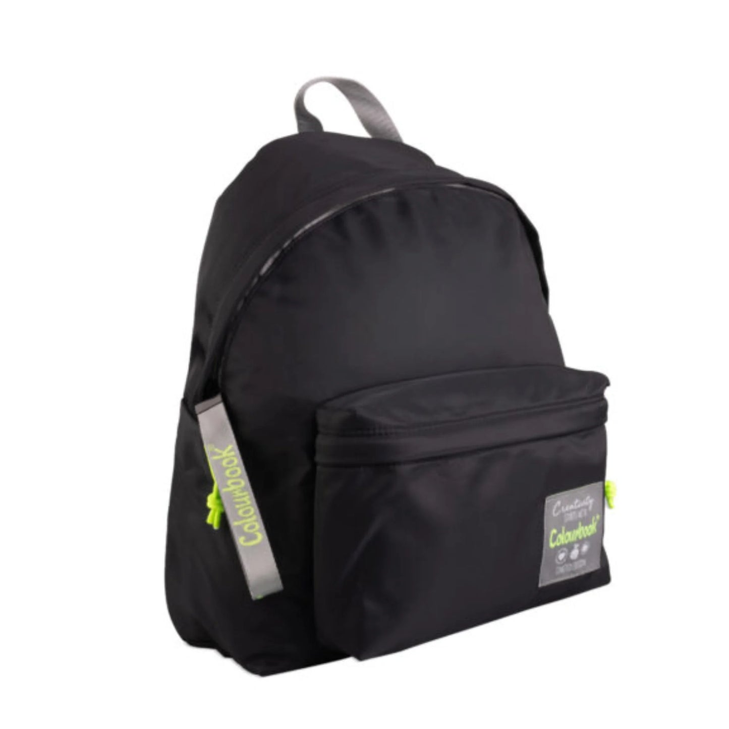 Zaino Colourbook Satin Black Limited Edition 23L — Nero Fluo Giallo Sacca Regalo Inclusa Garanzia 4 Anni