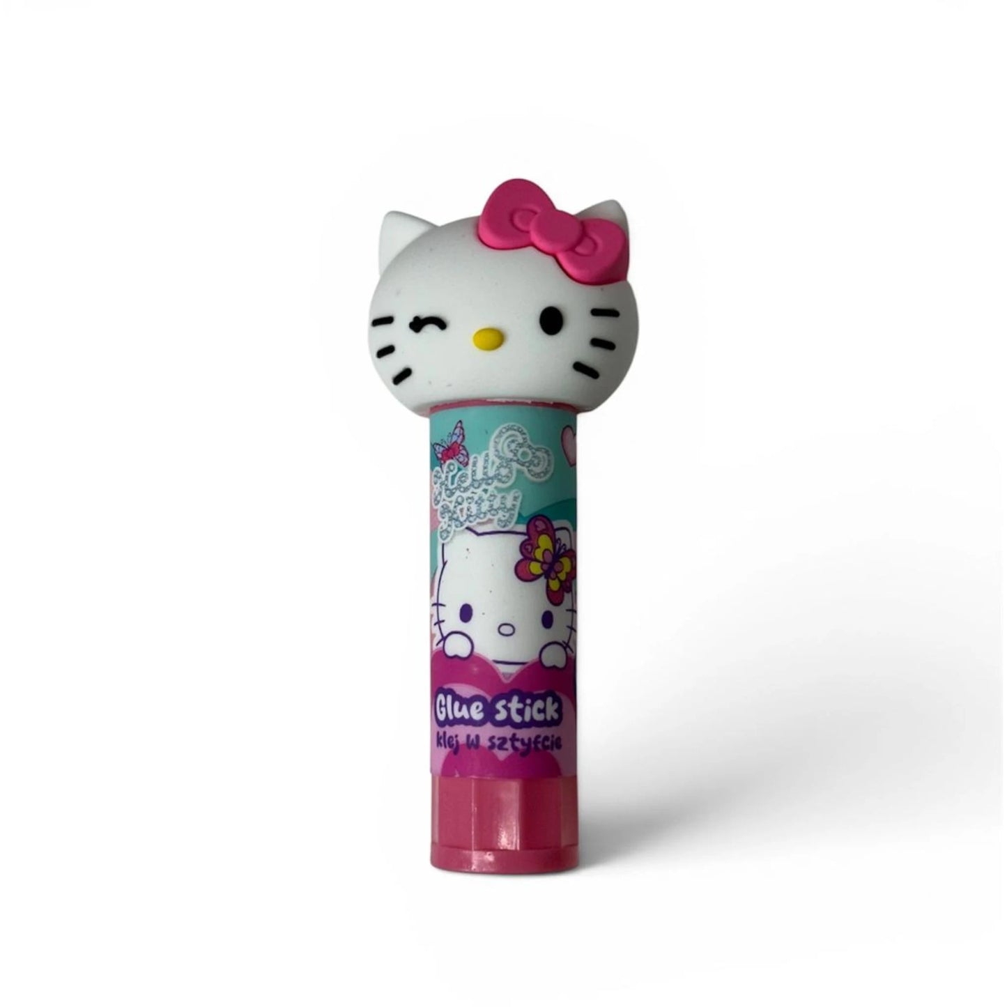 Colla Stick Hello Kitty con Cappuccio 3D — Atossica Lavabile per Carta e Cartone Licenza Sanrio CoolPack