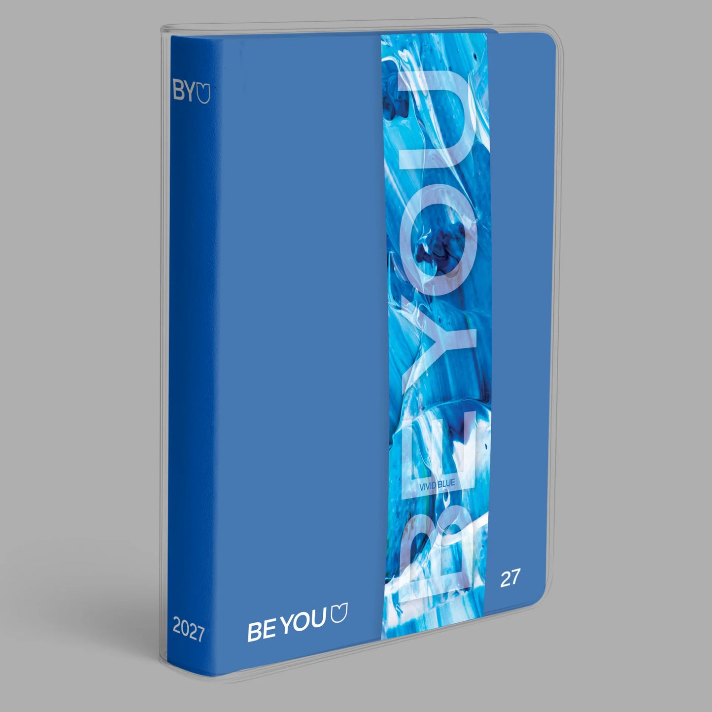 Diario Be You Vivid Blue 2026-2027 12 Mesi Datato Standard ed Easy