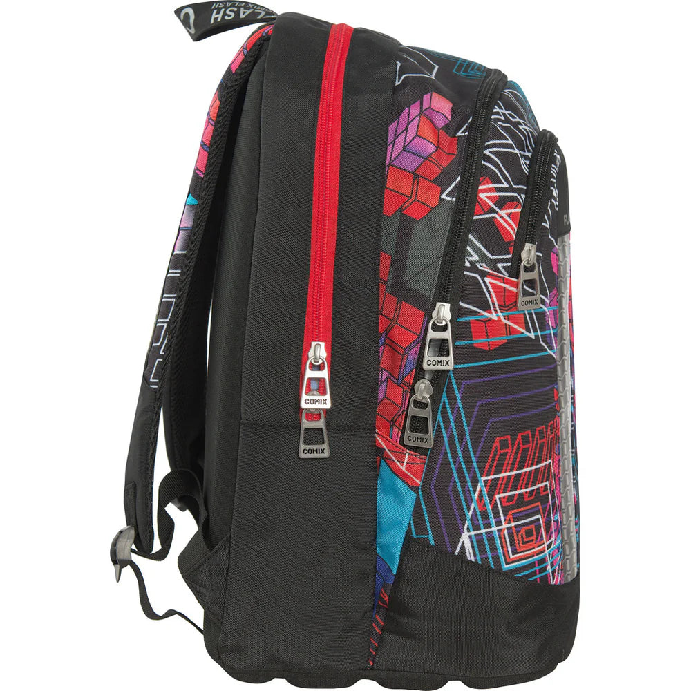 Zaino Organizzato COMIX Flash Multicolor