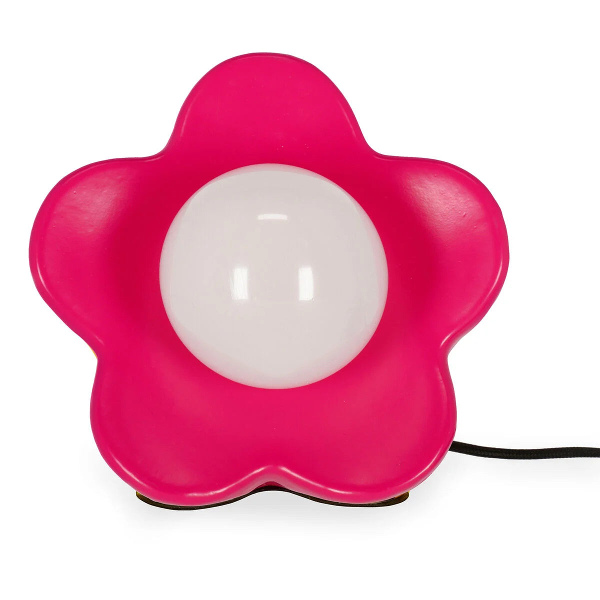 Lampada LED da Tavolo Flower Power Matte Pink – Legami | Luce Calda Design Ceramica