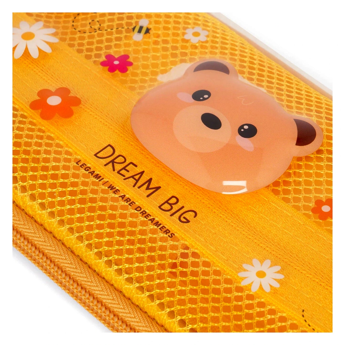 Astuccio Rigido Legami Wonderwow Teddy Bear Dream Big con Scomparto Rete e Portapenne Elastici | Back to School 2026