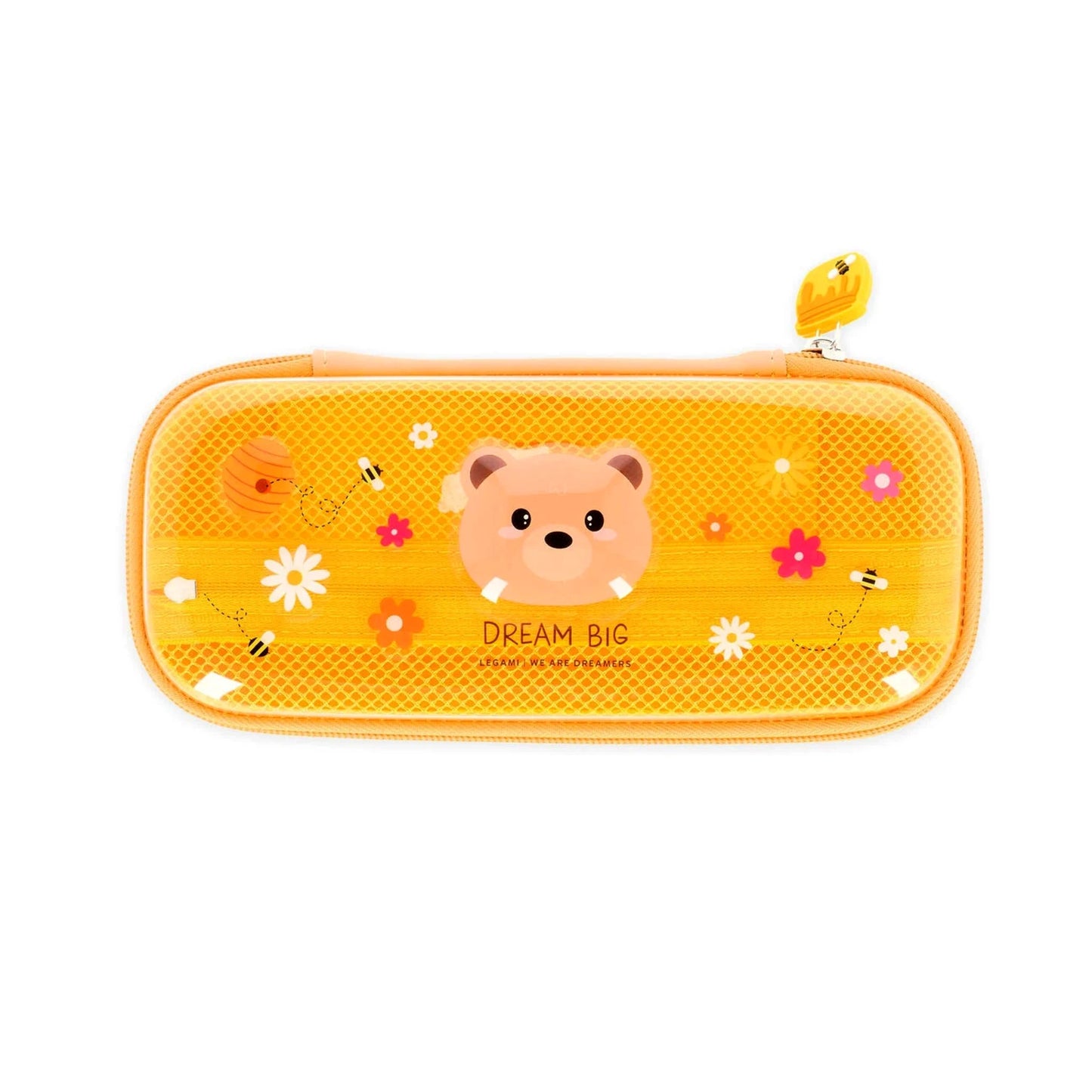 Astuccio Rigido Legami Wonderwow Teddy Bear Dream Big con Scomparto Rete e Portapenne Elastici | Back to School 2026