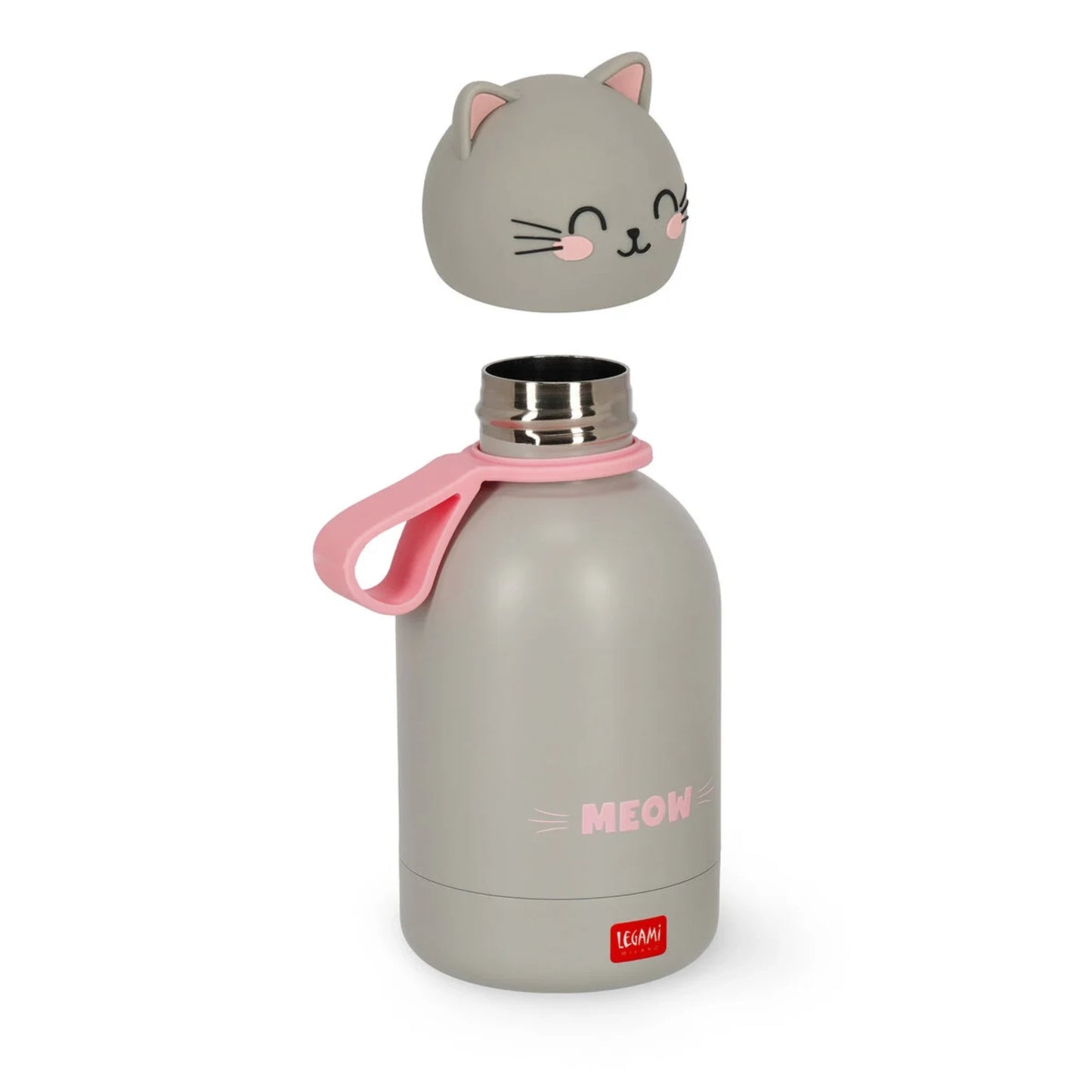 Borraccia Termica Bambini Legami Hot&Cold BFF Kitty — 310ml Acciaio Inox 18/8 Caldo 12H Freddo 24H
