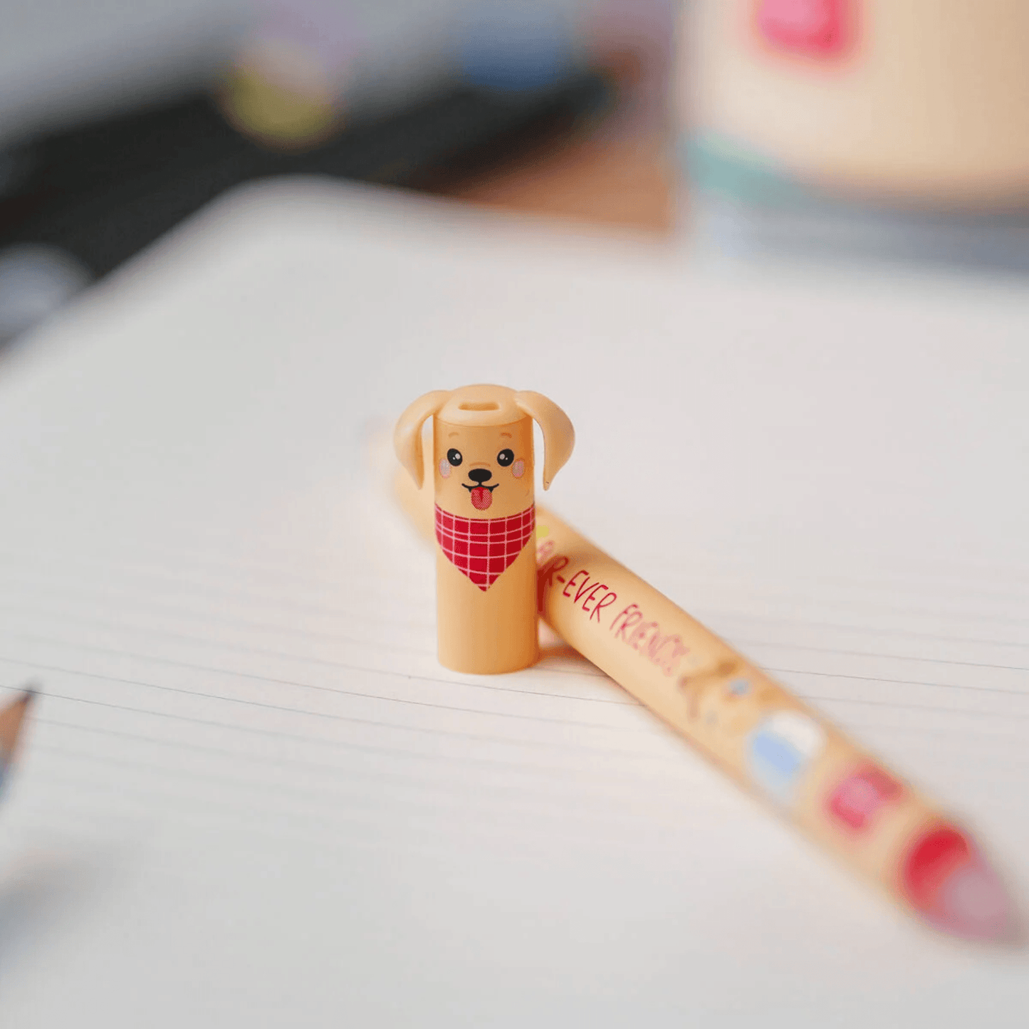 Set 3 Penne Cancellabili Legami Fur-ever Friends - Cani Golden Retriever Bulldog Poodle | Erasable Pen