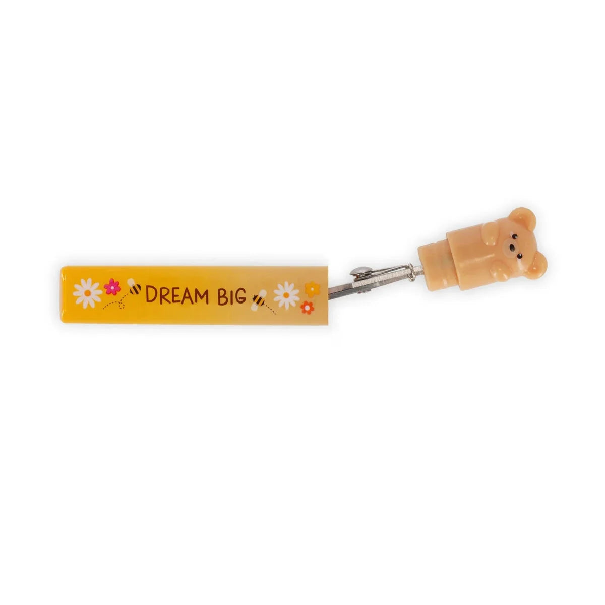 Mini Forbici a Molla Legami Bear Sweet Bear con Fodero Dream Big — Tema Teddy Bear Ambrato