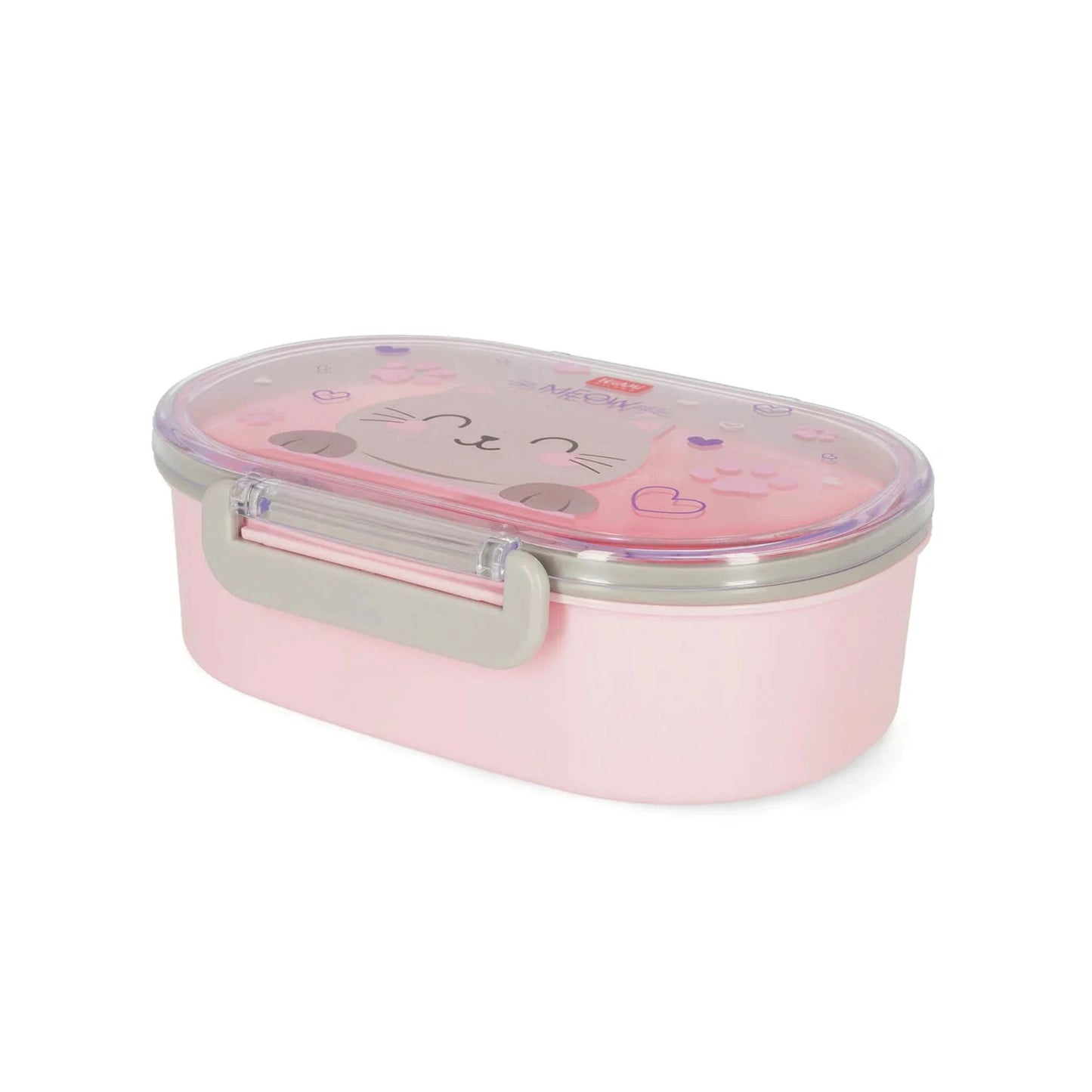 Contenitore Porta Merenda Legami Snack & Go Kitty 500ml con Divisorio Rimovibile Clip Phthalate Free | Back to School 2026