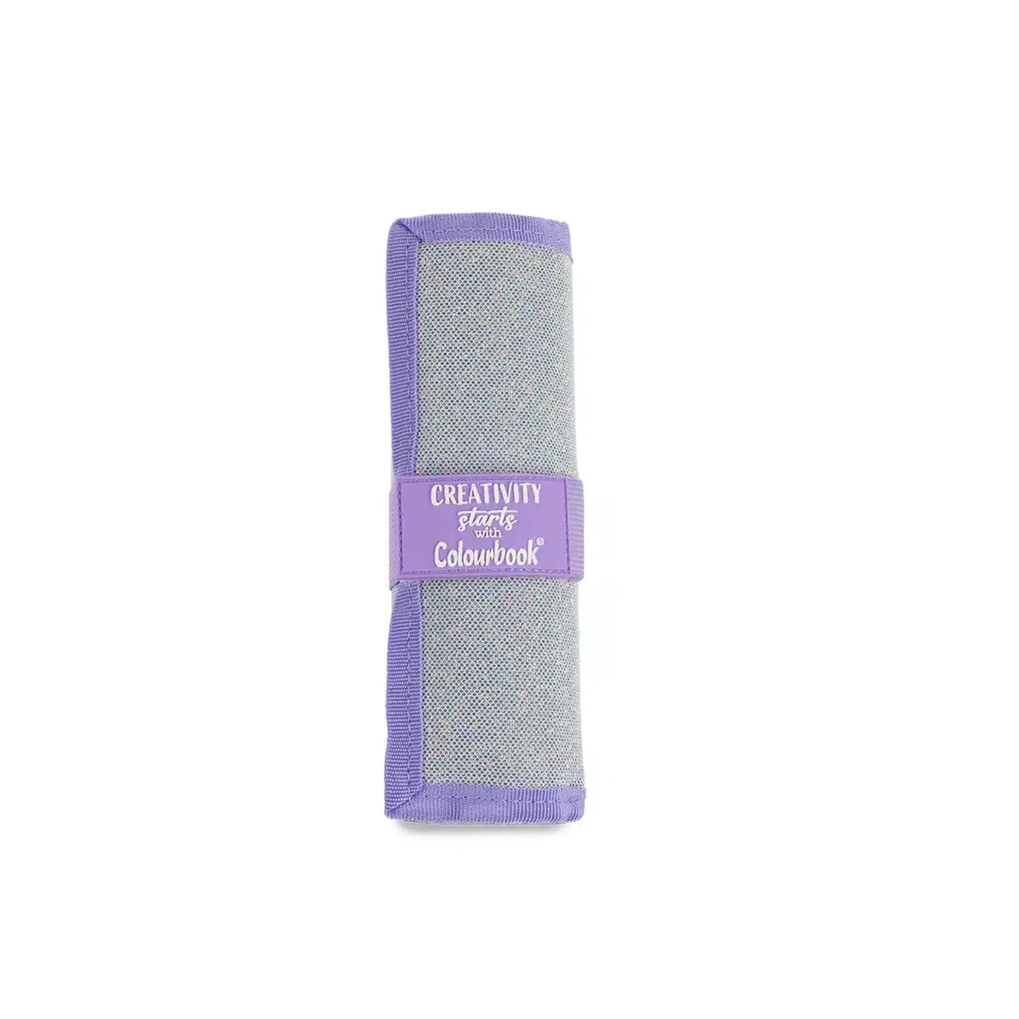 Astuccio a Rotolo Glitter Colourbook con 24 Pastelli Mina 4 mm | 4 Colori