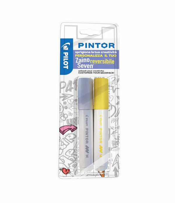 ZAINO Seven® REVERSIBILE NEW CON EARPHONES WIRELESS - THE DOUBLE BLUE GALAXY