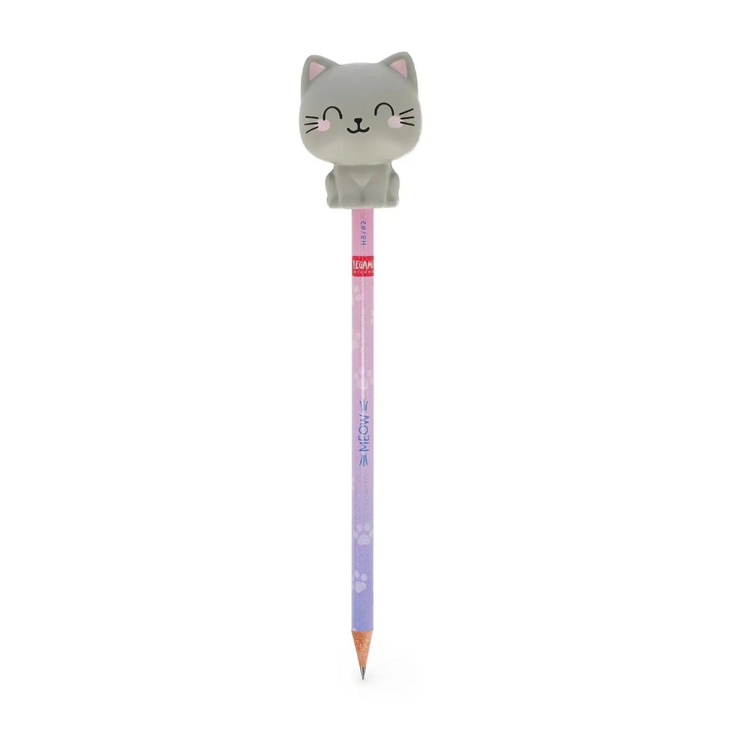 Matita Antistress Legami Squeezies HB Panda Kitty Unicorn Dino Teddy Bee Daisy