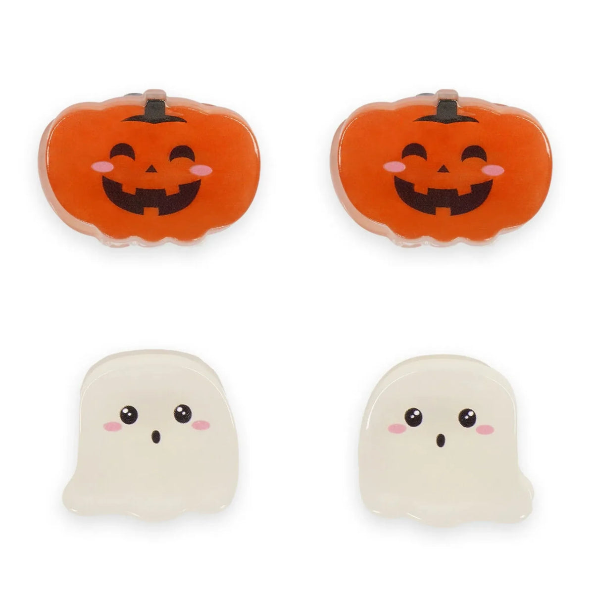 Mini Mollette per Capelli Halloween Legami – Set 4 Clip Glitter