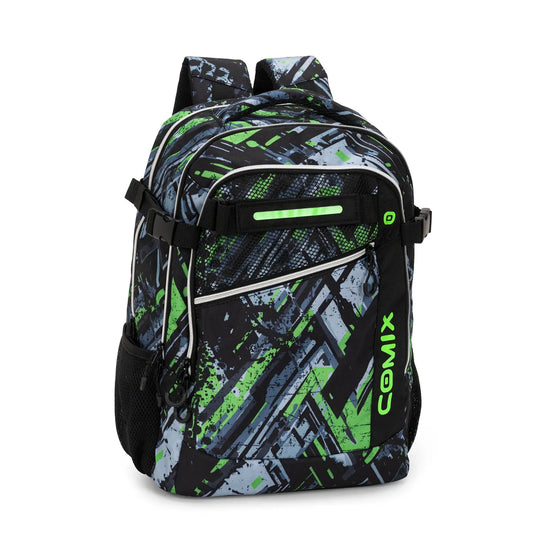 Zaino Organizzato COMIX WBS Nero/Verde
