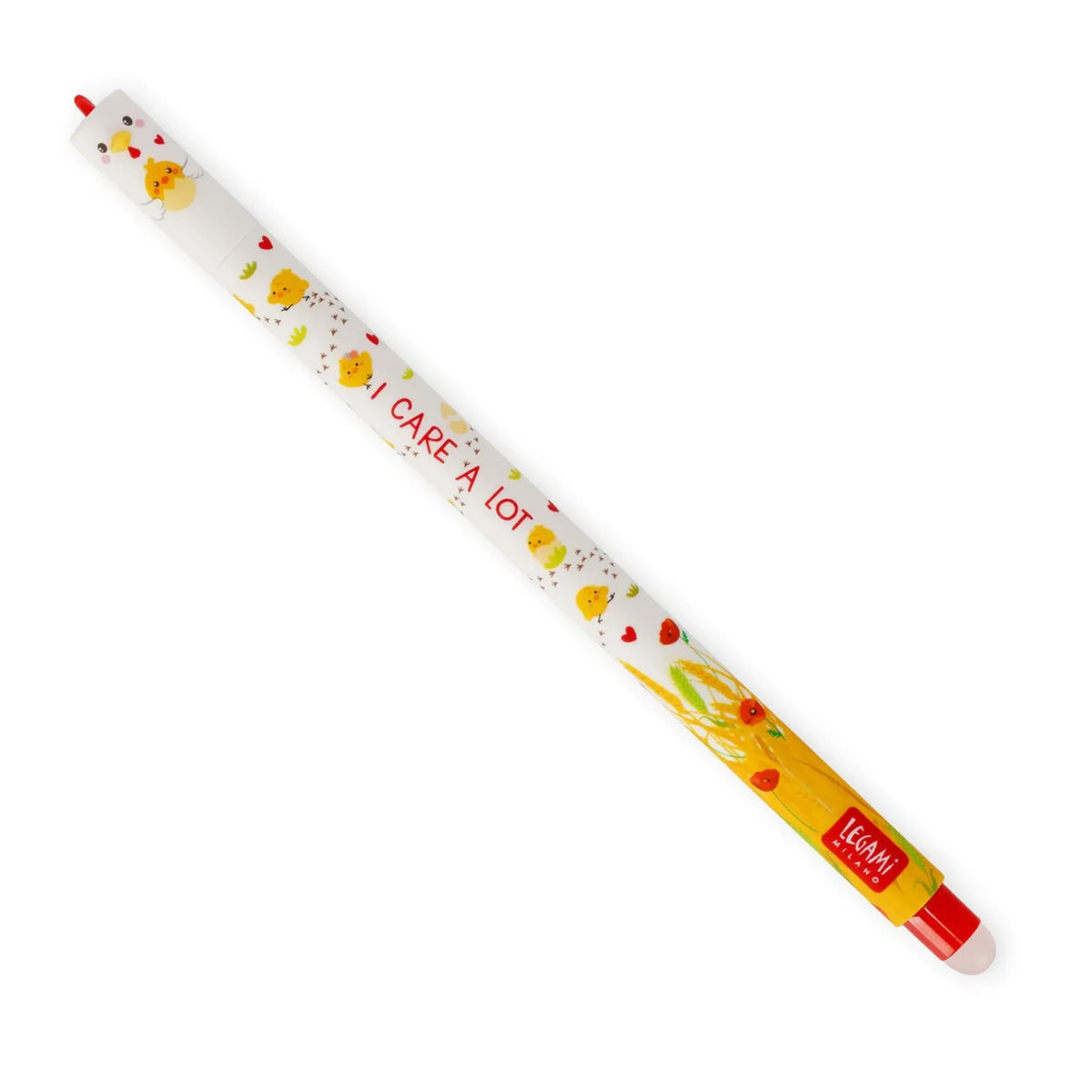 Penna Cancellabile Gallina Legami – Erasable Pen I Care a Lot