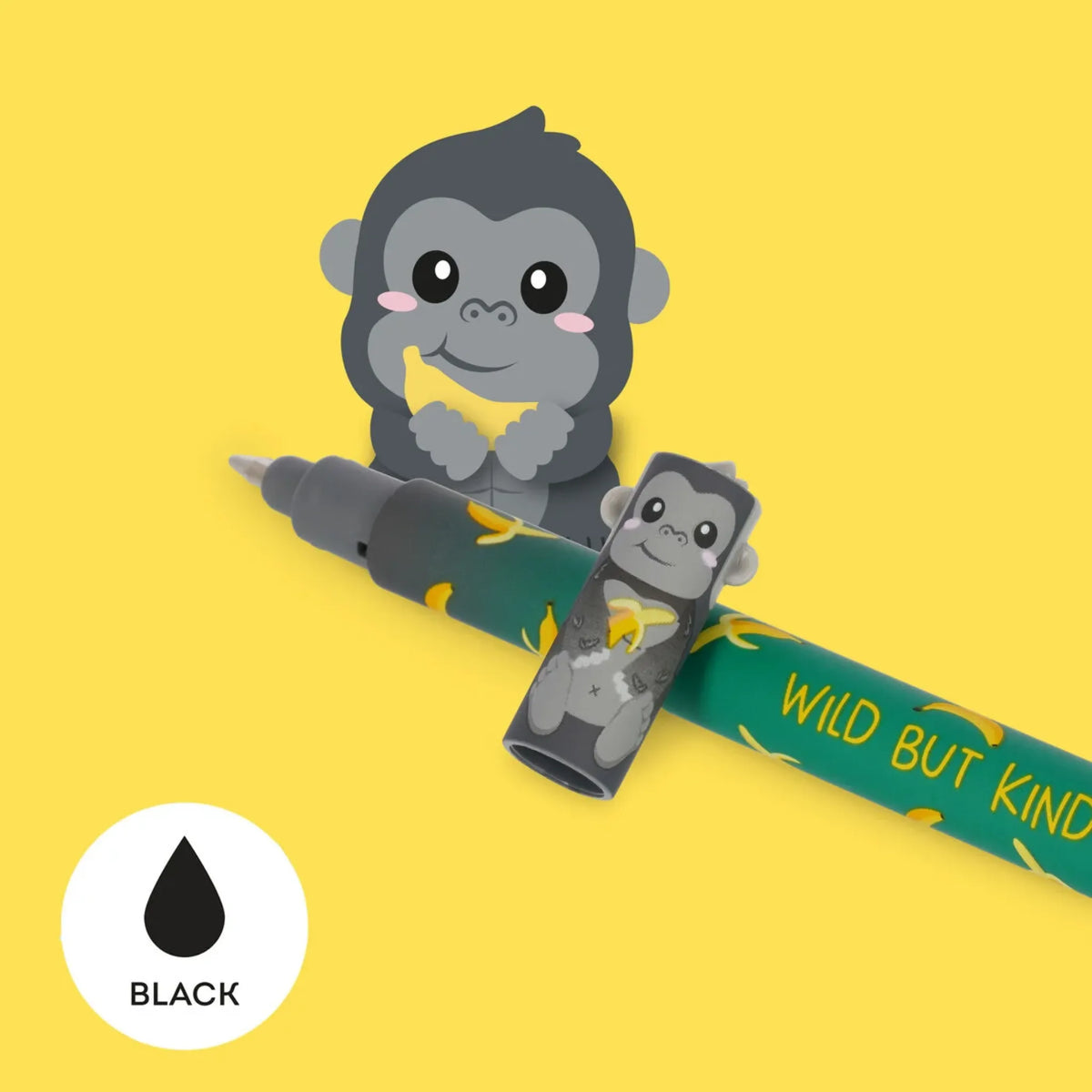 Penna Cancellabile Gorilla Legami – Erasable Pen Wild but Kind