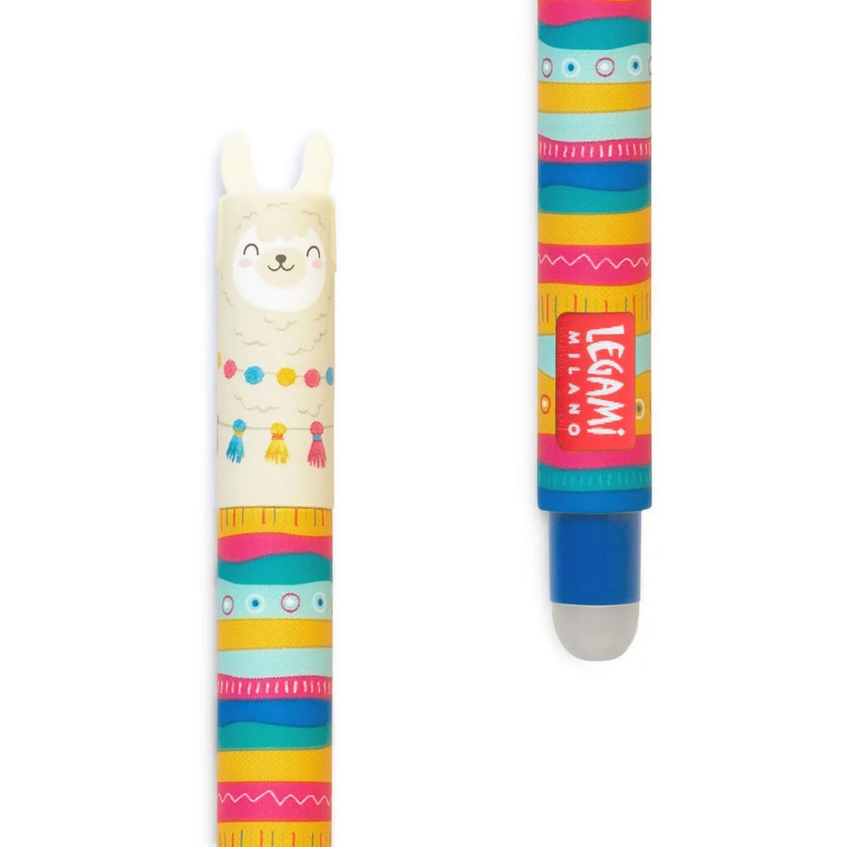 Penna Cancellabile Llama Legami – No Probllama Erasable Pen | Inchiostro blu 0.7