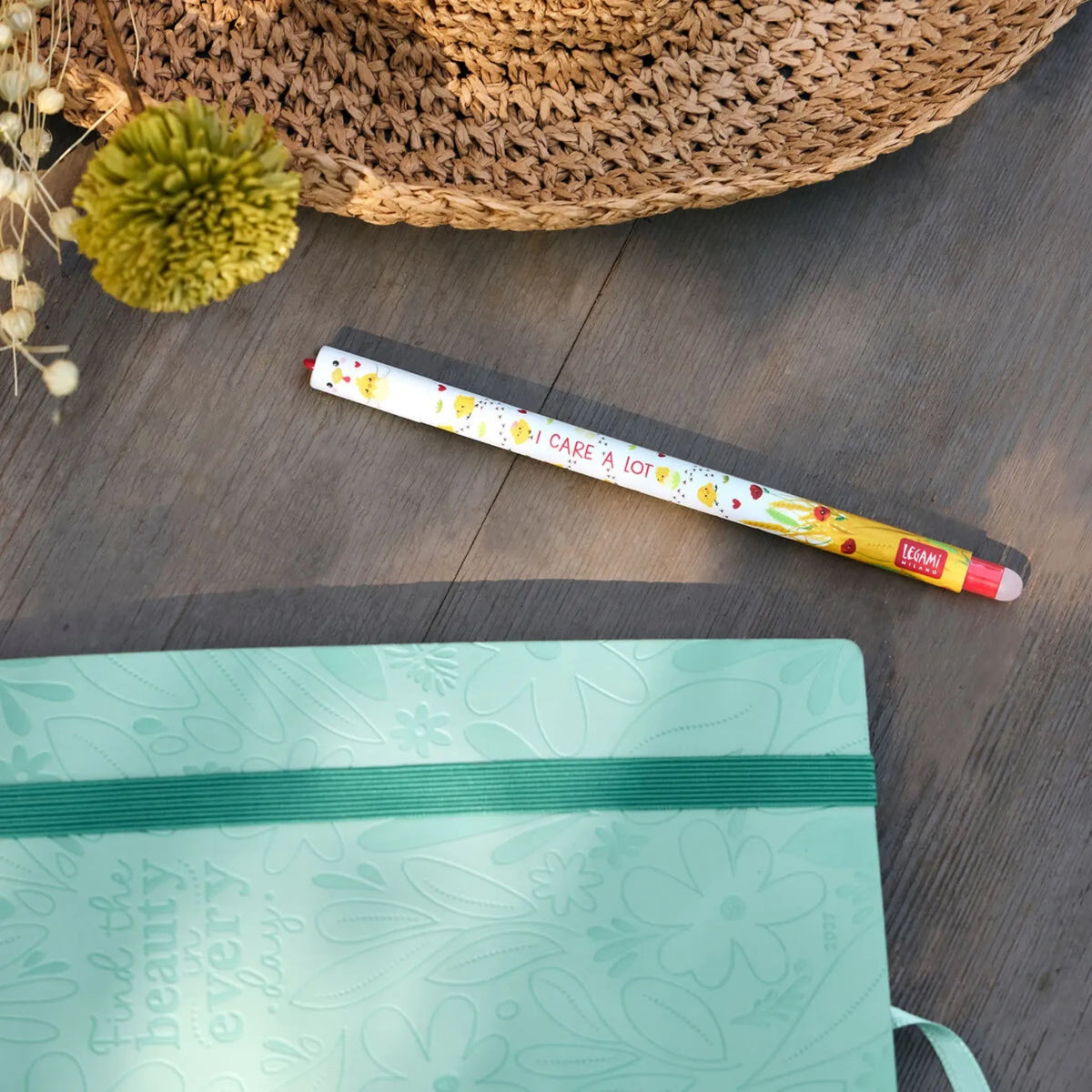 Penna Cancellabile Gallina Legami – Erasable Pen I Care a Lot