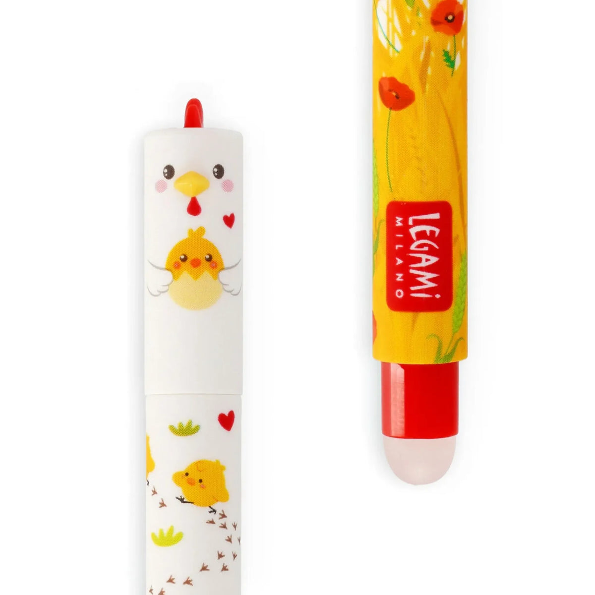 Penna Cancellabile Gallina Legami – Erasable Pen I Care a Lot