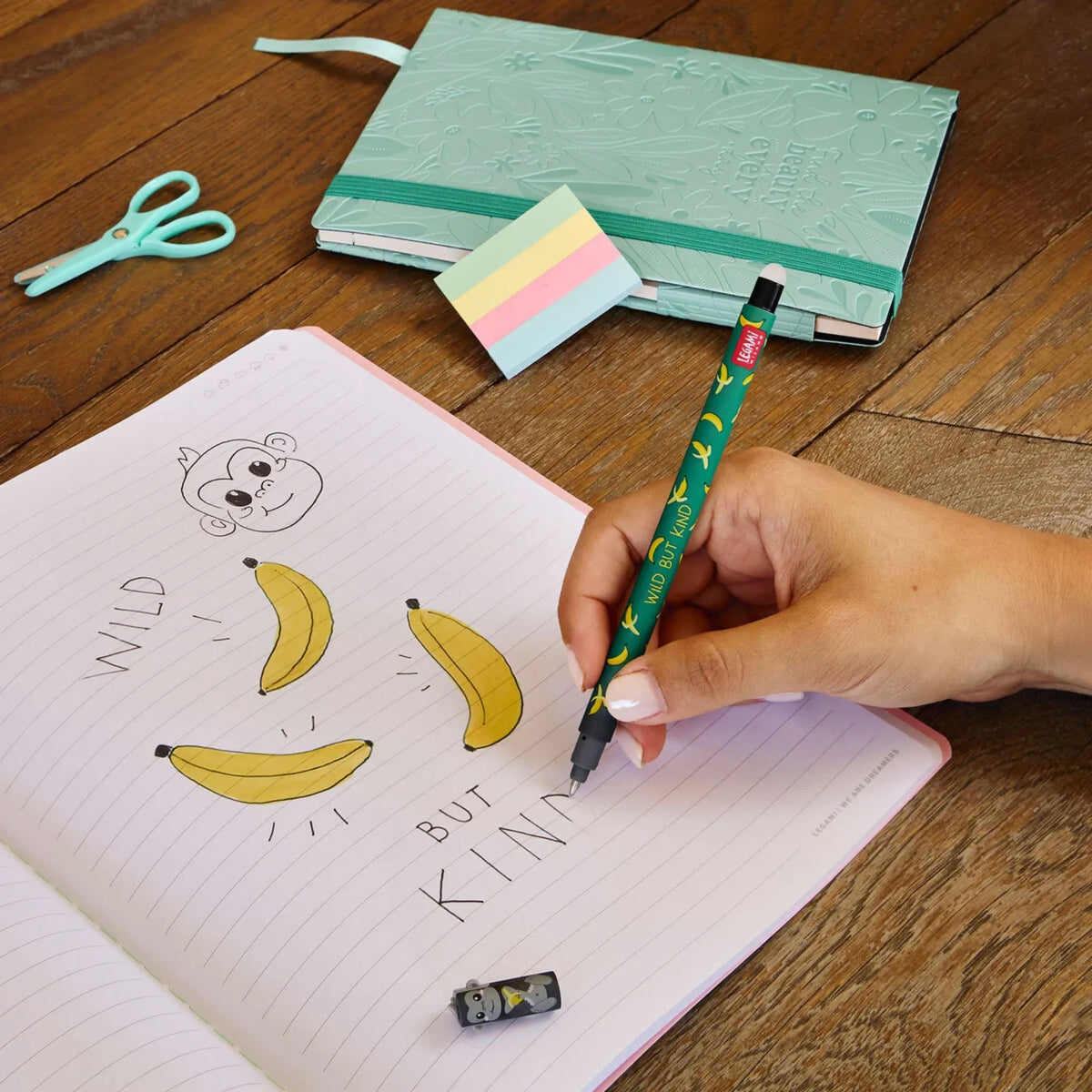Penna Cancellabile Gorilla Legami – Erasable Pen Wild but Kind