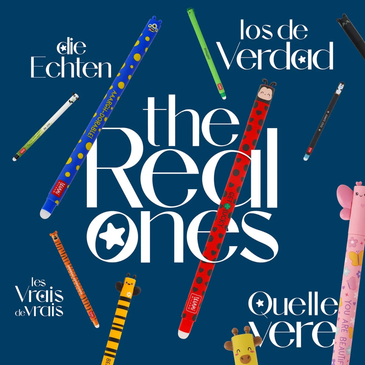 Penna Cancellabile Gallina Legami – Erasable Pen I Care a Lot