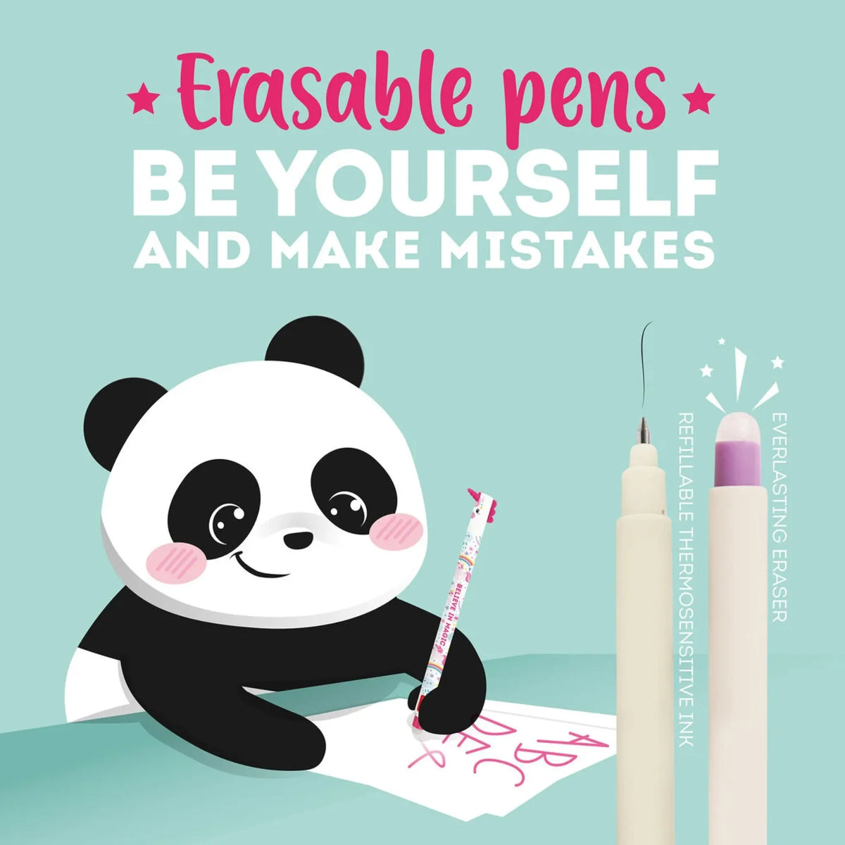 Penna Cancellabile Gallina Legami – Erasable Pen I Care a Lot