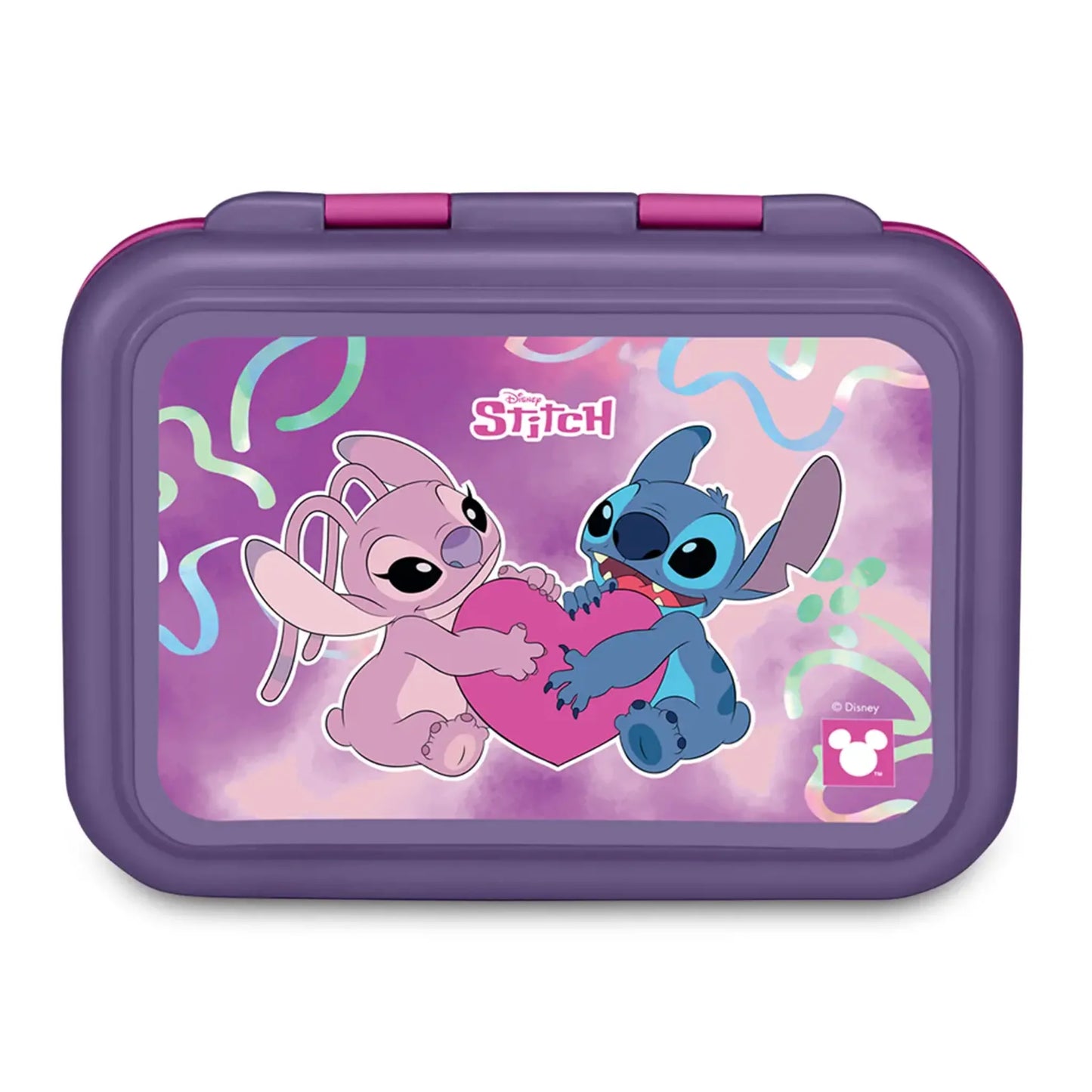 Portamerenda Lilo e Stitch Disney Acciaio Inox 850 ml | Porta Pranzo Seven Rosa