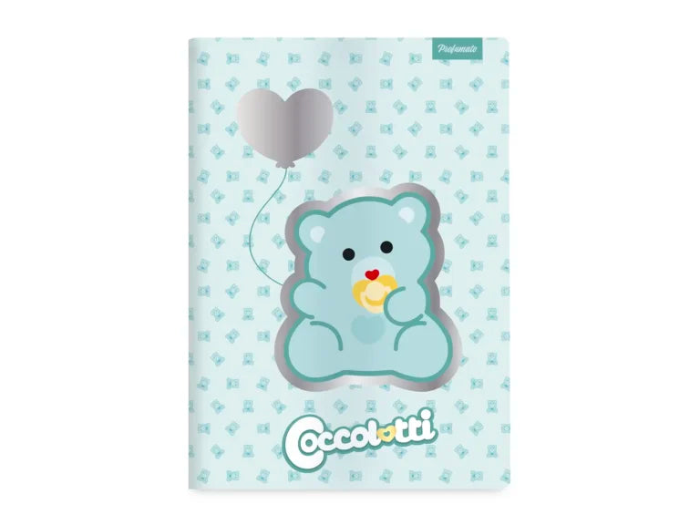 Set 3 quaderni profumati A4 Coccolotti Classic