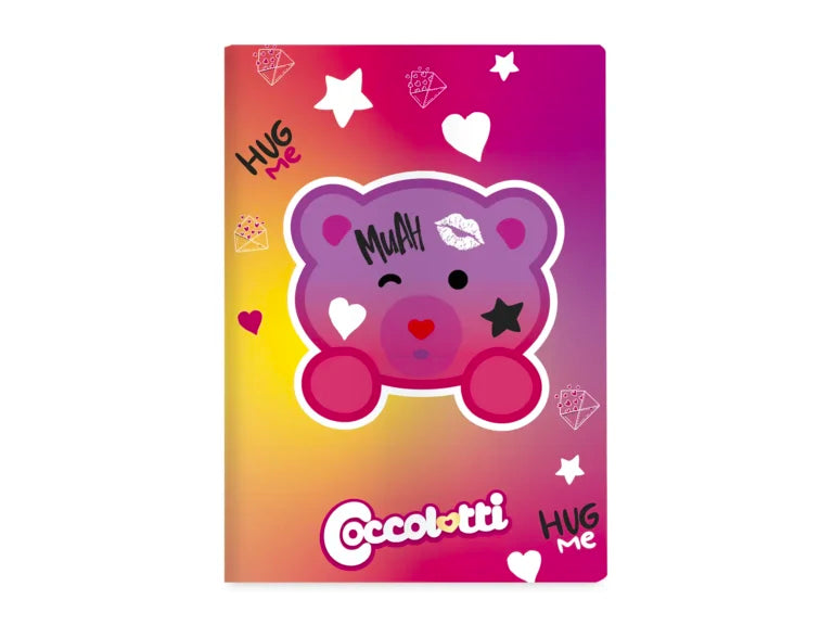 Set 3 quaderni A4 Coccolotti Love&Tell
